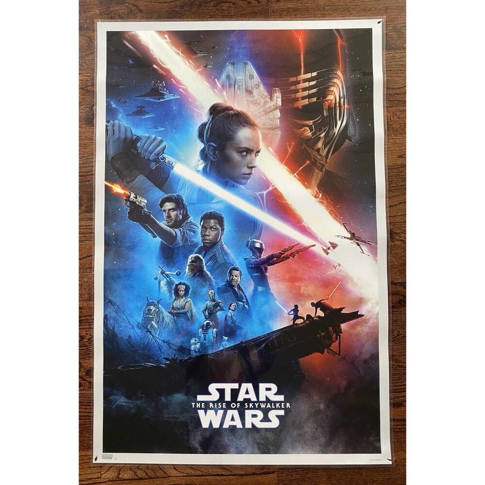 Star Wars: The Rise Of Skywalker Movie Poster LAMINATED 22 1/4" x 34" Trends